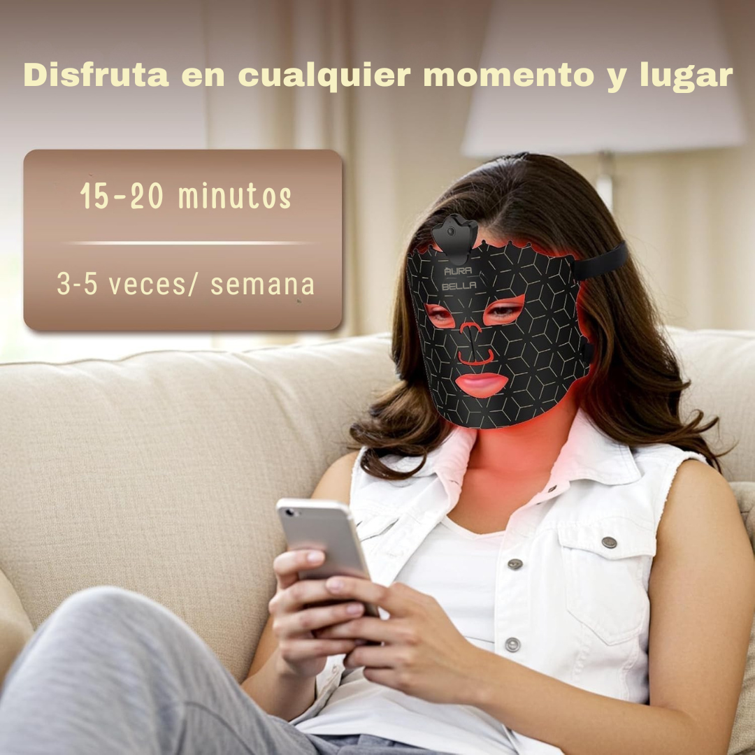 Renueva, Repara y Revitaliza - Máscara LED BeautySkin™