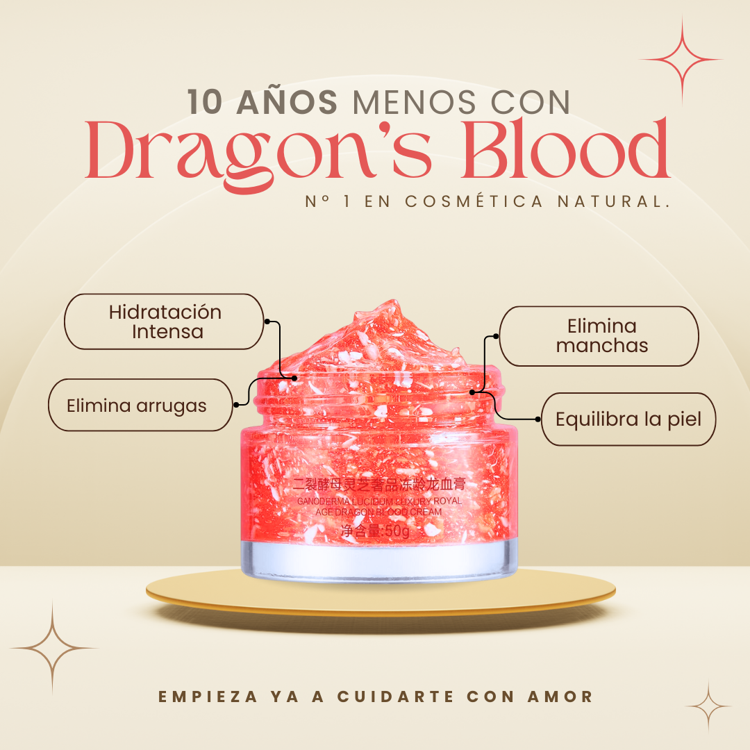 Recupera Tu Juventud: 10 Años Menos para una Piel Radiante y Suave - Dragon's Blood